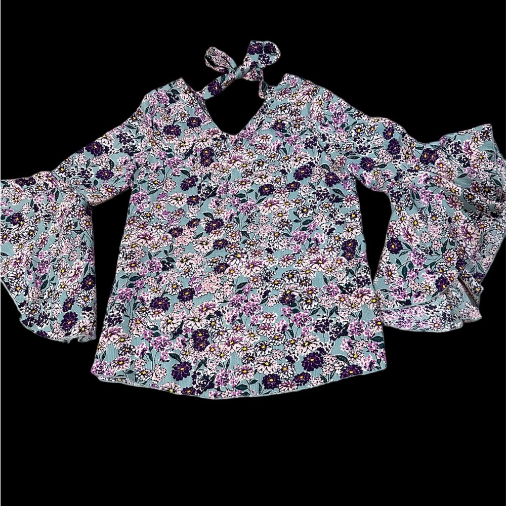 Girls floral top